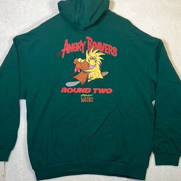 Nickelodeon The‎ Angry Beavers Exclusive Rakeem Miles Sweatshirt NWT-Medium - Picture 1 of 6